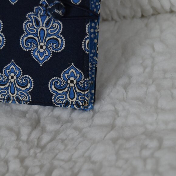 Vera Bradley blue purse sized notebook with pen - Picture 11 of 11